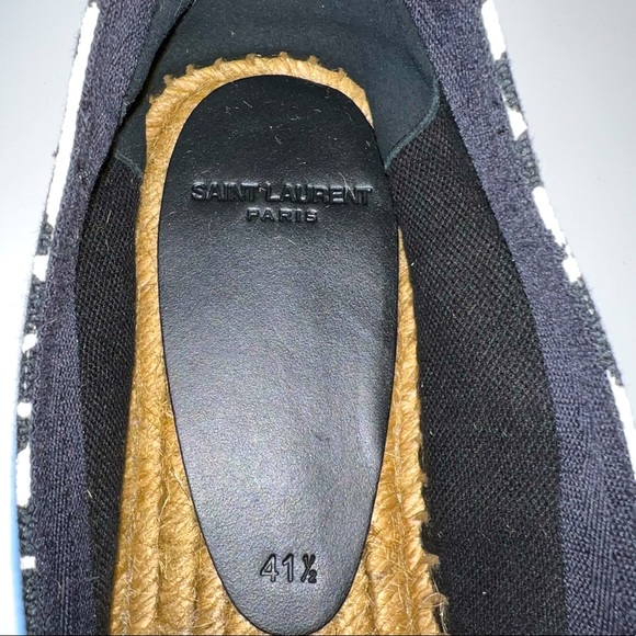 Saint Laurent Animal Print Espadrille - Picture 6 of 13